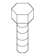 1140306121 - Electrical: Battery Cover Bolt for Kia: Carnival, EV9, Optima, Rio, Sedona, Seltos, Sorento, Soul, Soul EV, Sportage, Telluride Image