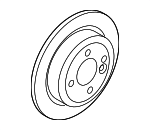 34216774987 - : Rotor REAR for Mini: Cooper, Cooper Paceman Image