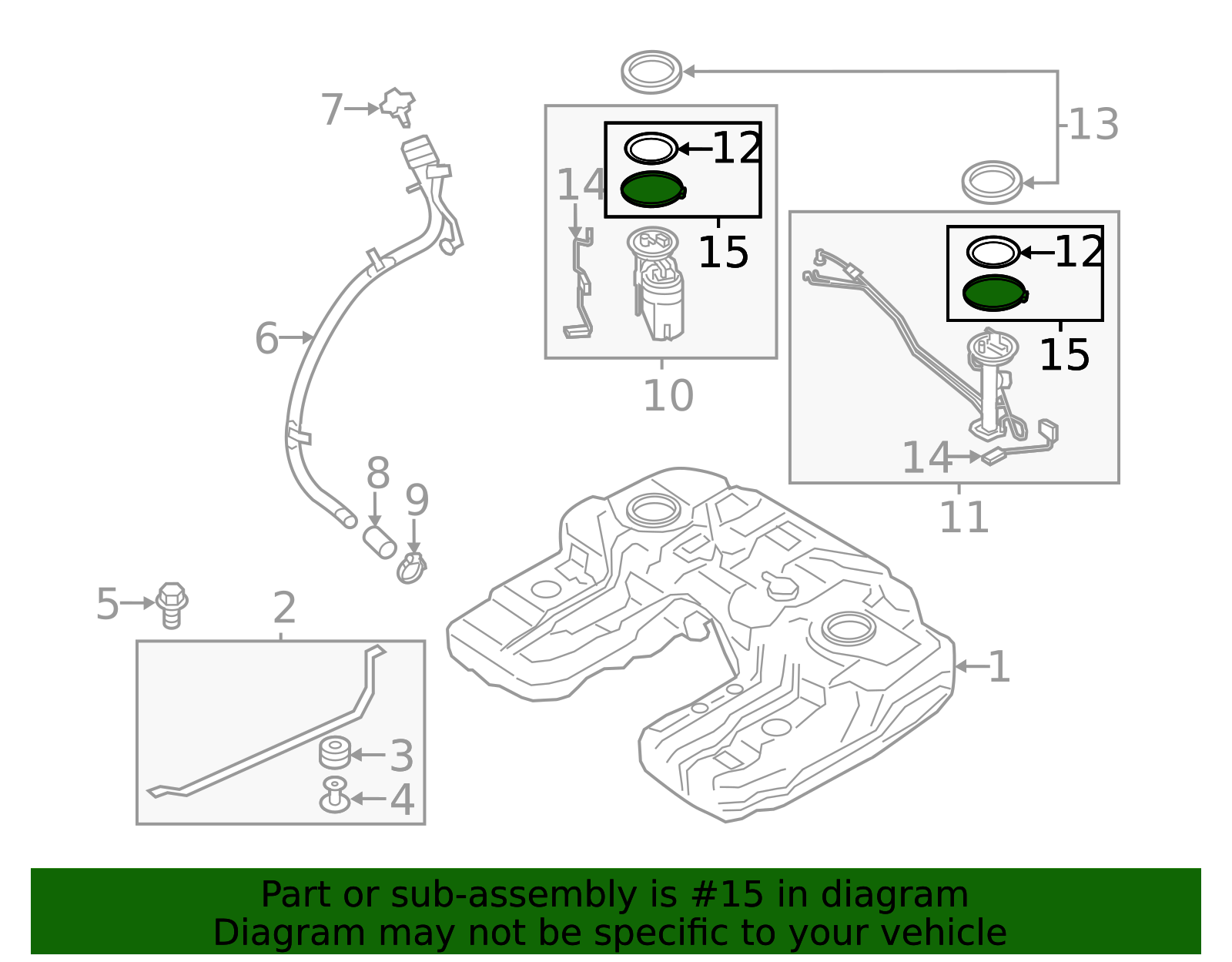 16117194201 - 2007-2013 BMW Fuel Pump Tank Seal (16-11-7-194-201