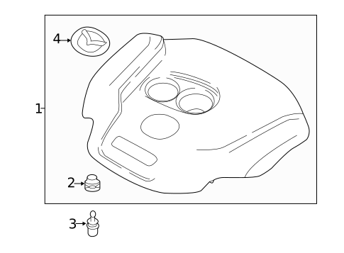 Engine Appearance Cover for 2023 Mazda CX-9 #0