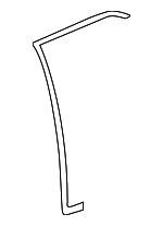 25687112 - Body: Door Weather-strip for Cadillac: Seville Image