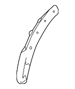 25683739 - Body: Rear Weather-strip for Cadillac: Seville Image