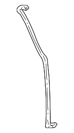 25683730 - : Front Weather-Strip for Cadillac: Seville Image