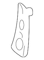 XW4Z5426553AA - Body: Escutcheon for Lincoln: LS Image