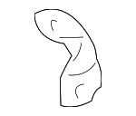 F6DZ54250A04A - Body: Catch for Ford: Taurus | Lincoln: LS | Mercury: Sable Image