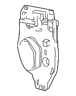 XW4Z5421819BA - Body: Handle, Inside for Lincoln: LS Image