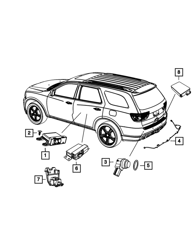6505692AA - Electrical: Mopar O Ring for Mopar Image