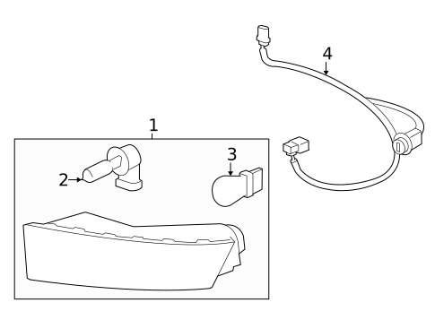 Bulbs - Chassis for 2010 Cadillac Escalade #0