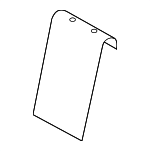 87612EG00A - Body: Pad for Infiniti Image