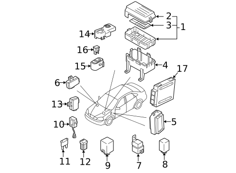 Flashers for 2004 Suzuki Forenza #0