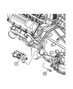 4801256AA - Electrical: Engine Starter for Mopar Image