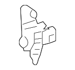 7565760010 - Body: Molding for Lexus: GX470 Image