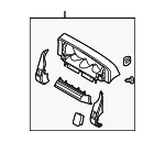 FAV500040WTG - Body: Cluster Bezel for Land Rover: Freelander Image