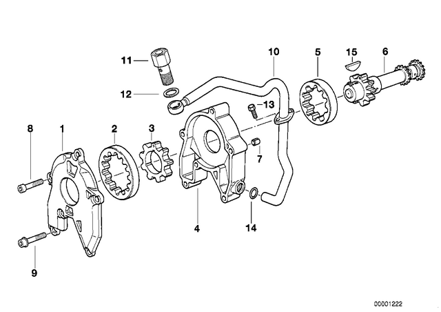 11317710842 - : Auxiliary Shaft - Z=17 for BMW-Motorrad Image