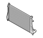 5QM145803E - Cooling System: Inter-cooler for Volkswagen: Golf, Golf Alltrack, Golf SportWagen, GTI, Jetta Image
