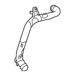 5Q0145840B - Cooling System: Air Pipe for Volkswagen: Atlas Cross Sport, GTI, Jetta, Tiguan Image