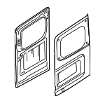 901019JB0B - Body: Door Shell for Nissan: NV1500, NV2500, NV3500 Image