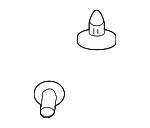 33472517 - Body: Bumper Cover Screw for Saab: 9-3, 9-3X, 9-5, 900 Image