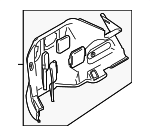 7663057L00GMY - Body: Trunk Side Trim for Suzuki Image