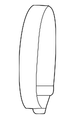 92744020 - : Outlet Duct Clamp for Subaru Image