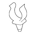 24234AA320 - Cooling System: Bracket Clip for Subaru: Forester, Legacy, Outback Image