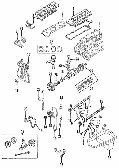 Engine for 1998 Nissan Frontier | OEM Parts Online