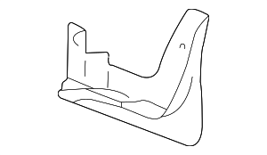 8683238000 - : Mud Guard for Hyundai Image