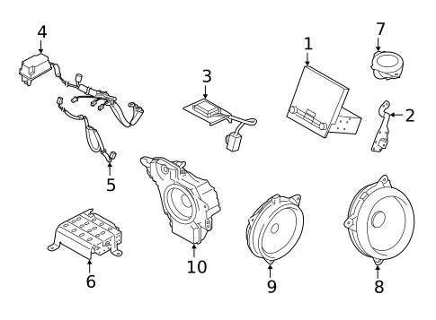 Navigation System for 2024 Subaru Forester #0