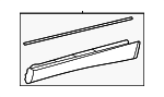7507830031 - Body: Body Side Molding for Toyota Image