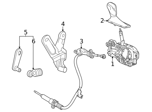 Gear Shift Control for 2022 Cadillac CT4 #0
