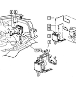 52080409AA - Service Brakes: Brake Hose, Primary for Mopar Image