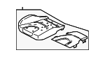 KT4Z58632A23A - Body: Seat Cushion Pad for Ford: Edge Image