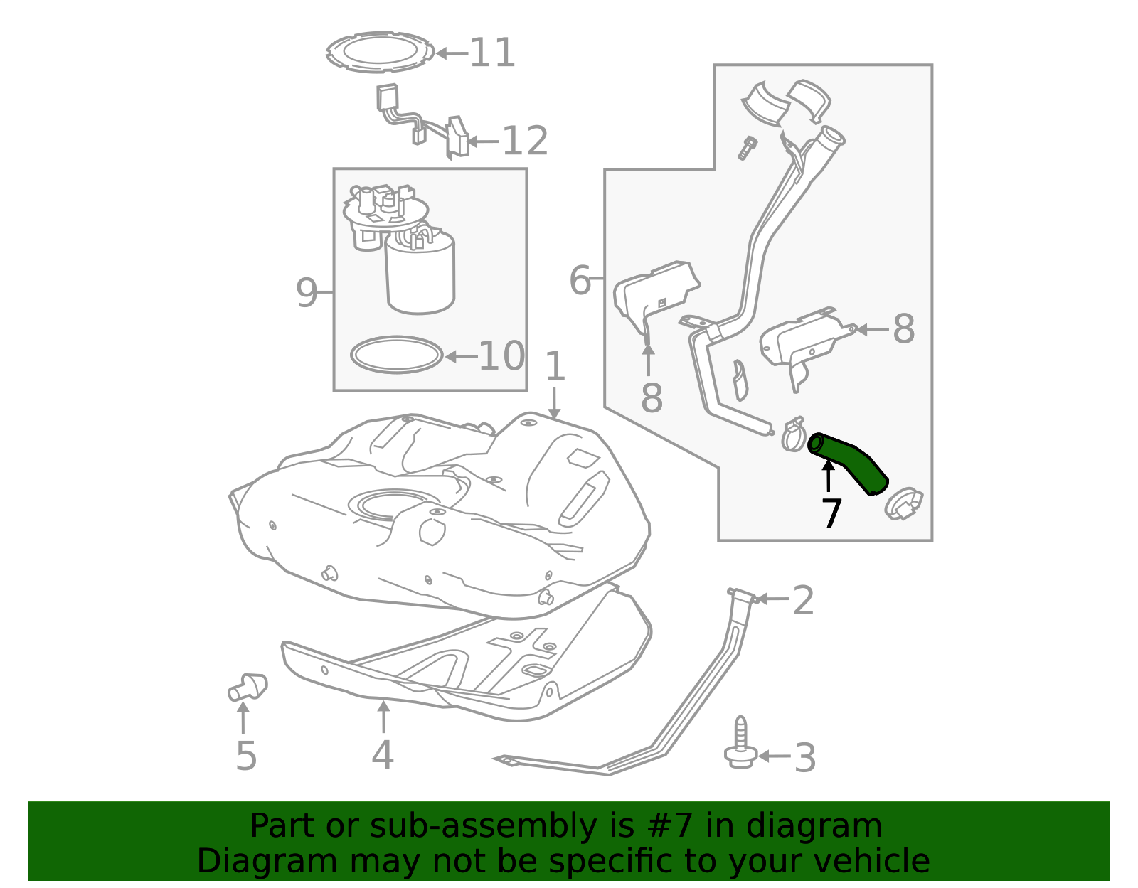 Fuel Filler Neck - OEM Fuel System Tube for GM | AutoNation Parts