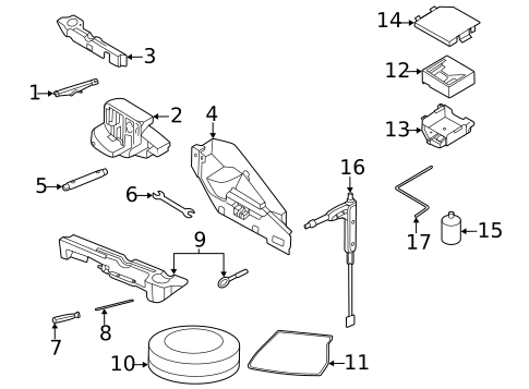 Jack & Components for 2022 Porsche 911 #0