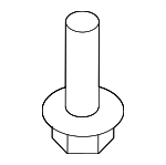 1244105167B - Body: Bumper Cover Screw for Kia Image