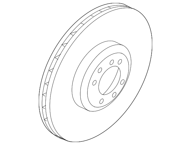Disc Brake Rotor - Porsche (9Y0-615-302-C)