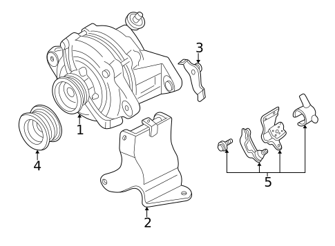 Alternator for 1994 Subaru Impreza #1