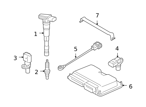 Secondary Ignition for 2007 Audi A6 Quattro #0