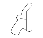 C2Z3230LEG - : Corner Cover for Jaguar: XF, XFR, XFR-S Image