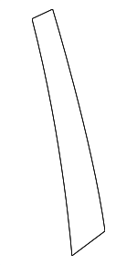 90422AL23A - Body: Black Out Tape for Subaru Image