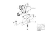 12727831246 - Engine Electrical System: Throttle Actuator for BMW Image
