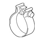 18308637404 - Exhaust: Clamp for BMW: 535i, 535i GT, 535i GT xDrive, 535i xDrive, 640i, 640i Gran Coupe, 640i xDrive, 640i xDrive Gran Coupe, 740i, 740Li, 740Li xDrive, ActiveHybrid 5, ActiveHybrid 7, X3, X4, X5, X6 Image