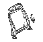 MU5Z5461018S - Body: Seat Back Frame for Ford Image