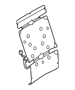 ML3Z14D696AB - Body: Seat Back Heater for Ford Image