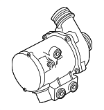 11518635090 - Belts &amp; Cooling: Engine Water Pump for BMW Image