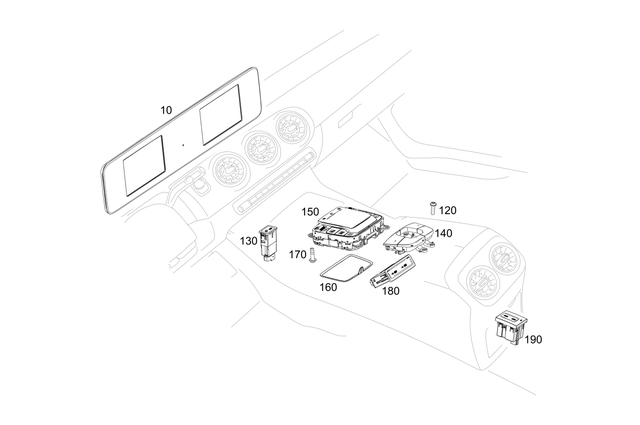 247900470364 - Electrical System: Control Unit for Mercedes-Benz Image image