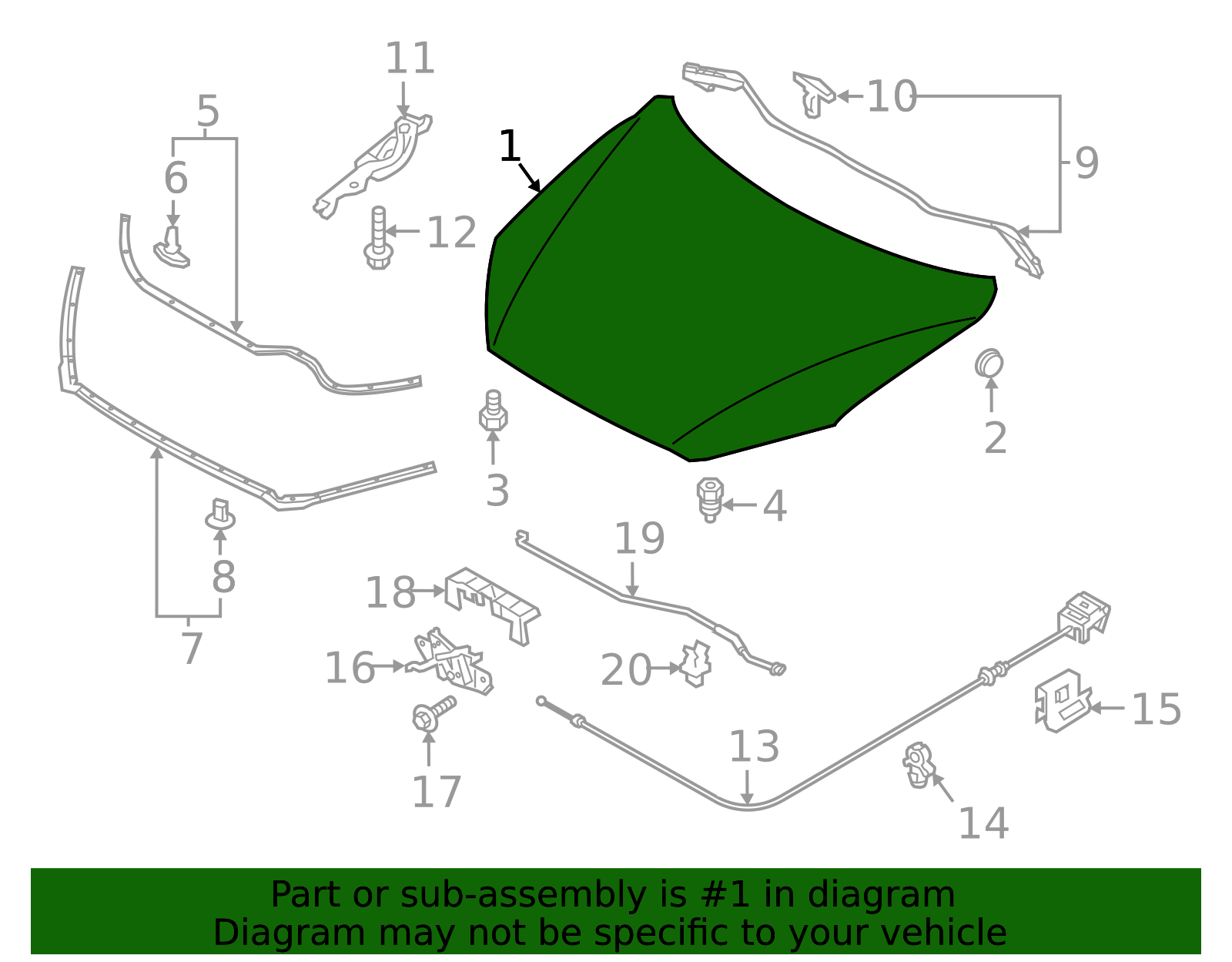 DKY0-52-31XA - Hood Panel 2016-2021 Mazda | Mazda-Parts