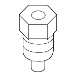 BHN956786A - Body: Hood Stopper for Mazda: 3, 6, CX-3, CX-30, CX-5, CX-50, CX-9, MX-30 EV, MX-5 Miata Image