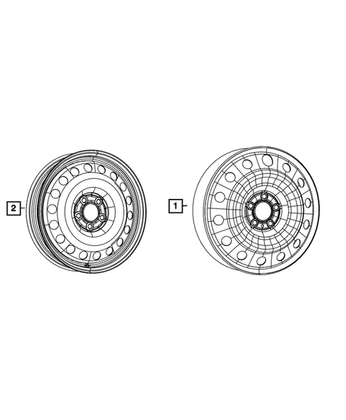 Wheel Spare for 2011 Dodge Charger #1