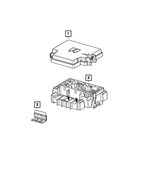Power Distribution, Fuse Block, Junction Block, Relays and Fuses for 2023 Jeep Grand Wagoneer #3